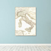 Italie ancienne - oud Italië Canvas Afdruk (Insitu (Houten vloer))