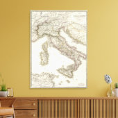 Italie ancienne - oud Italië Canvas Afdruk (Insitu (Woonkamer))