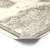 Italie ancienne - oud Italië Poster (Hoek)