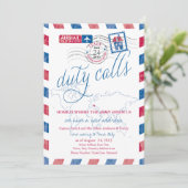 Italië Antiek aankondiging militaire vliegdienst (Staand voorkant)