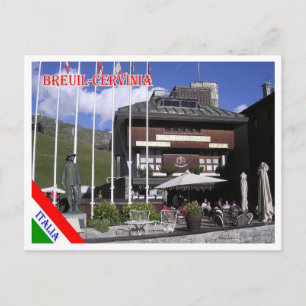 Italië - Aosta Valley - Breuil-Cervinia - Briefkaart