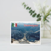 Italië - Aosta Valley - Courmayeur - Briefkaart (Staand voorkant)