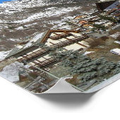 Italië - Aosta Valley - Oyace - Poster (Hoek)