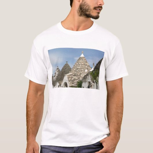 Italië, Apulië, Alberobello, Terra dei Trulli T-shirt (Voorkant)