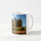 Italië - Apulië - Castel del Monte - Koffiemok (Voorkant rechts)