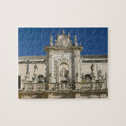 Italië, Apulië, Lecce, Piazza del Duomo, Palazzo Legpuzzel (Horizontaal)