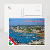 Italië - Apulië - Salento - Santa Maria di Leuca - Briefkaart (Voorkant / Achterkant)