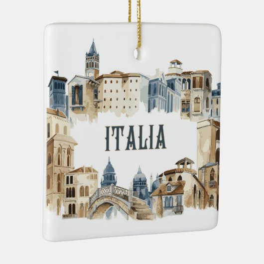 Italië Architectuur Keramisch Ornament (Rechts)