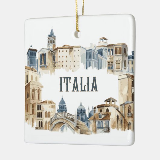 Italië Architectuur Keramisch Ornament (Links)