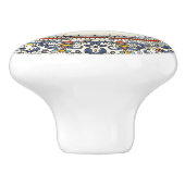 Italië Art Antico Deruta Style Kabinetlade Keramische Knop (Zijkant)