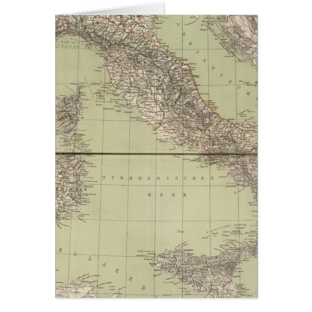 Italië Atlas Map (Voorkant)