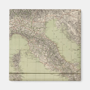 Italië Atlas Map Magneet