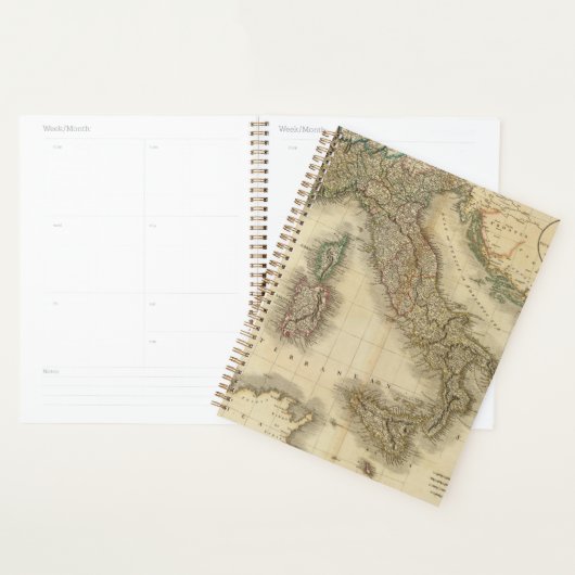 Italië Atlas Map Planner (Display)