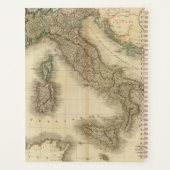 Italië Atlas Map Planner (Achterkant)