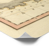 Italië Atlas Map Poster (Hoek)