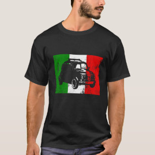Italië Auto 500 Kleine Auto Kult Italia Auto Manuf T-shirt