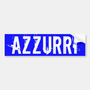 Italië "AZZURRI " Bumpersticker