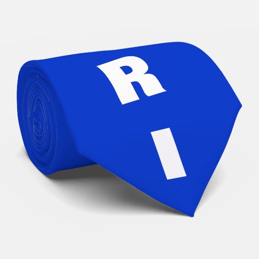 Italië "AZZURRI" Stropdas (Opgerold)