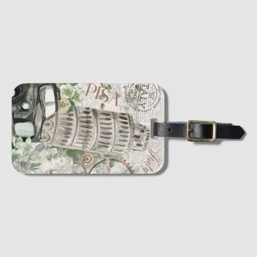  Italië Bagagelabel (Voorkant (horizontaal))