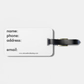 Italië Bagagelabel - Rome (Achterkant horizontaal)