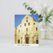  Italië, Bari, Sint-Nicolaas-kerk Briefkaart (Staand voorkant)