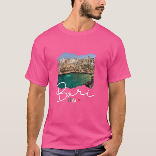 Italië Bari Souvenir Bari Italië T-shirt (Voorkant)