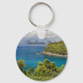 ITALIË: Basilicata Italië Sleutelhanger (Achterkant)