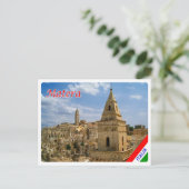 Italië - Basilicata - Matera - Briefkaart (Staand voorkant)