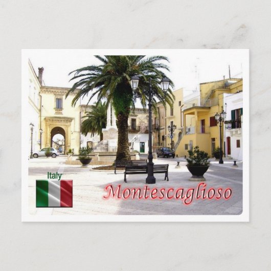 Italië - Basilicata - Montescaglioso - Briefkaart (Voorkant)