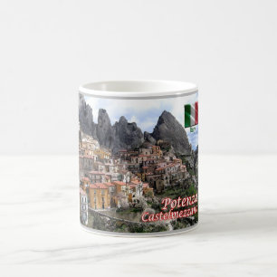 Italië - Basilicata - Potenza - Castelmezzano - Koffiemok