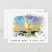 *~* Italië Beach Spiaggia delle cannelle AP12 Briefkaart (Voorkant / Achterkant)