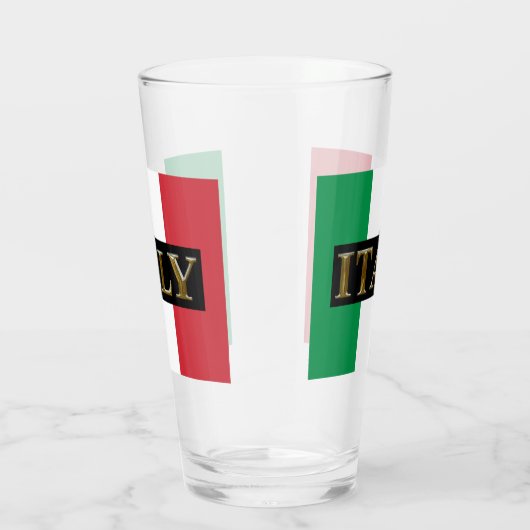 ITALIË BEER GLASS GLAS (Rechts)