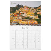 Italië Bekende steden Europa Kalender (Mar 2027)
