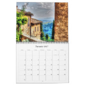 Italië Bekende steden Europa Kalender (Jan 2027)