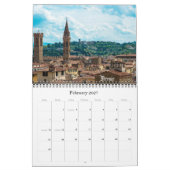 Italië Bekende steden Europa Kalender (Feb 2027)