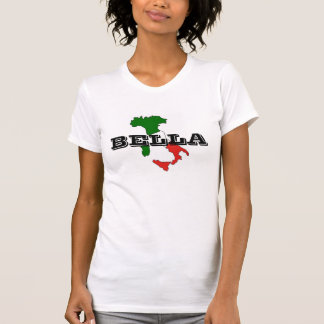Italië Bella Women's T-Shirt, White T-shirt