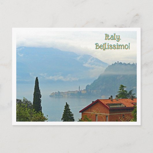 Italië. Bellissimo! Activiteiten in de omgeving va Briefkaart (Voorkant)