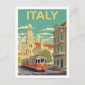 Italië Beroemde Vintage Reisplaats Briefkaart (Voorkant)