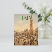 Italië Betonstaal plaatsen Venetië - aangepaste te Briefkaart (Staand voorkant)