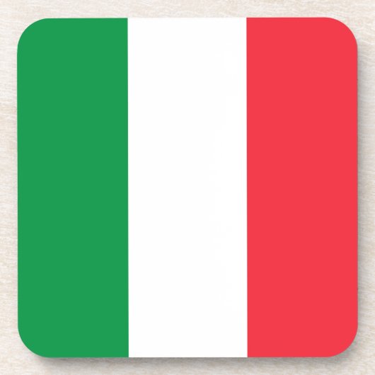 Italië Bier Onderzetter (Voorkant)