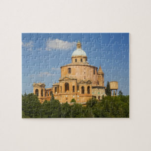 Italië, Bologna, zondag met Portico di San Legpuzzel