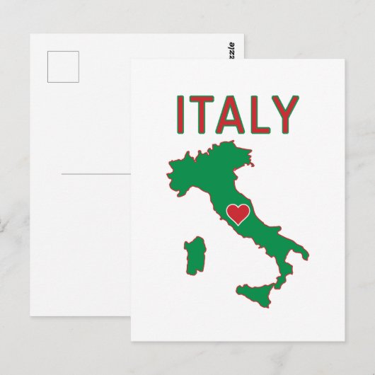 Italië Briefkaart (Voorkant / Achterkant)