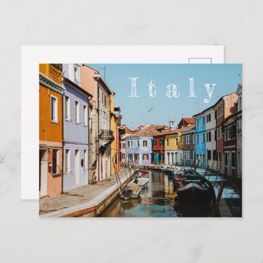 Italië Briefkaart (Voorkant / Achterkant)