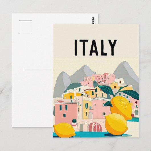 Italië Briefkaart (Voorkant / Achterkant)