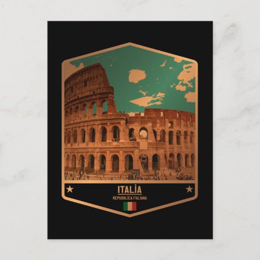 Italië Briefkaart (Voorkant)