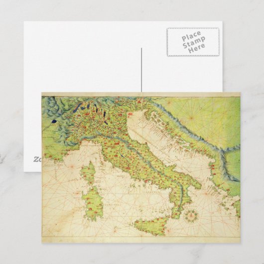 Italië Briefkaart (Voorkant / Achterkant)