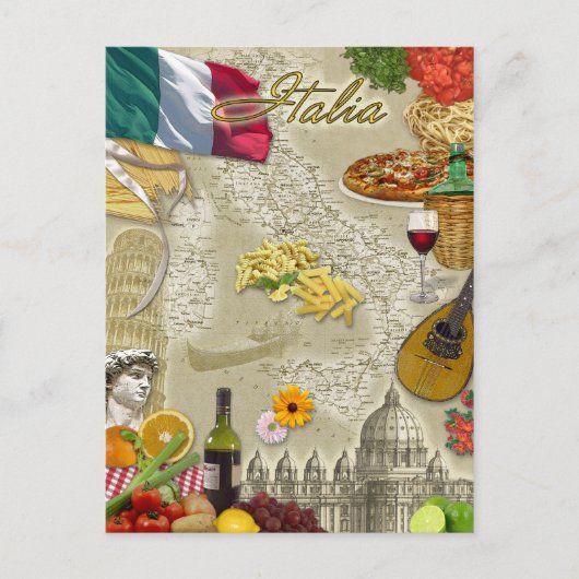 Italië Briefkaart (Voorkant)