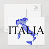 Italië Briefkaart (Voorkant / Achterkant)