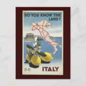 Italië Briefkaart (Voorkant)