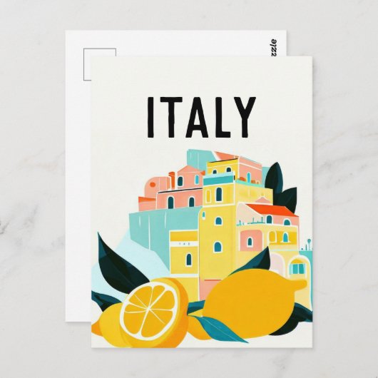 Italië Briefkaart (Voorkant / Achterkant)